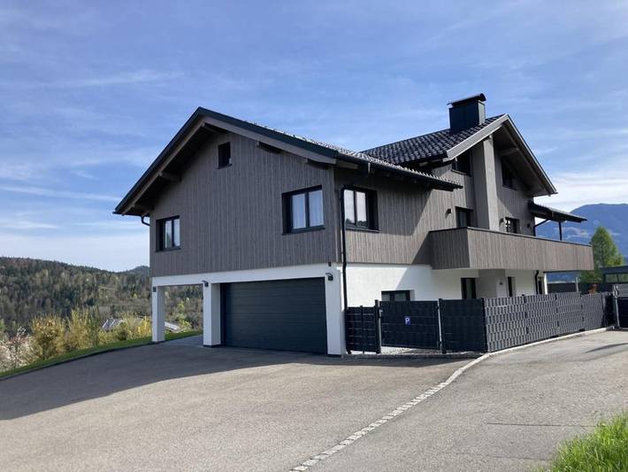 Ferienwohnung für 6 Personen, mit Garten und Ausblick