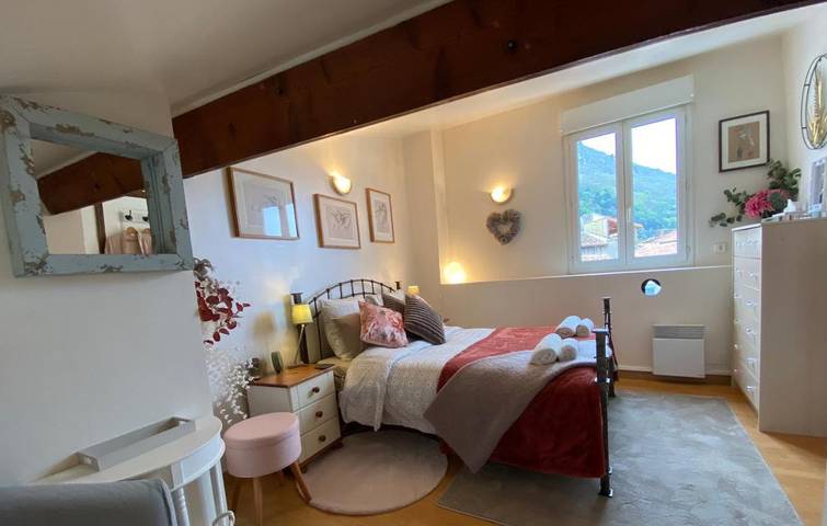 Location de vacances pour 4 personnes, avec vue à Foix
