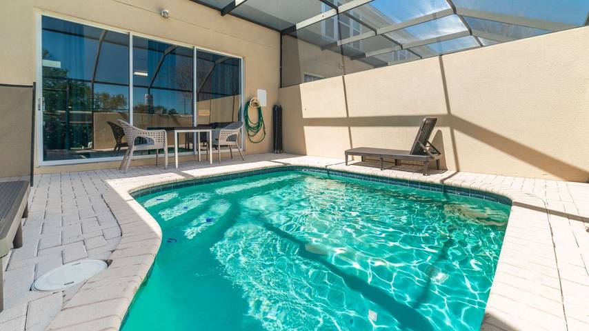 Villa for 6 people, with children pool and pool, kid friendly in Disney Orlando