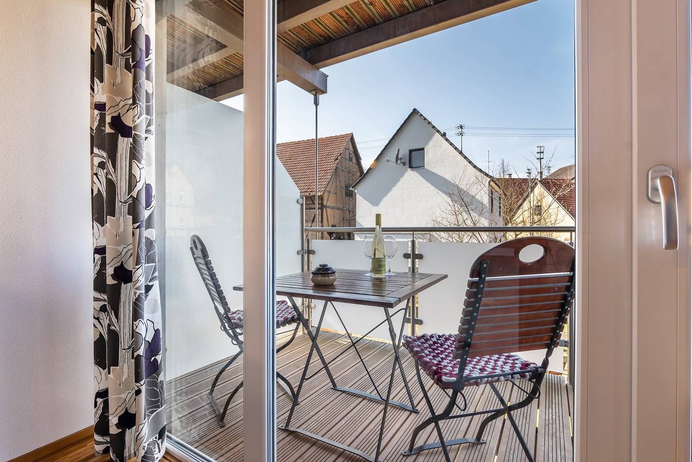 Appartamento intero, Appartamento 'Ferienwohnung Trollinger' con balcone e Wi-Fi in Brackenheim, Kraichgau