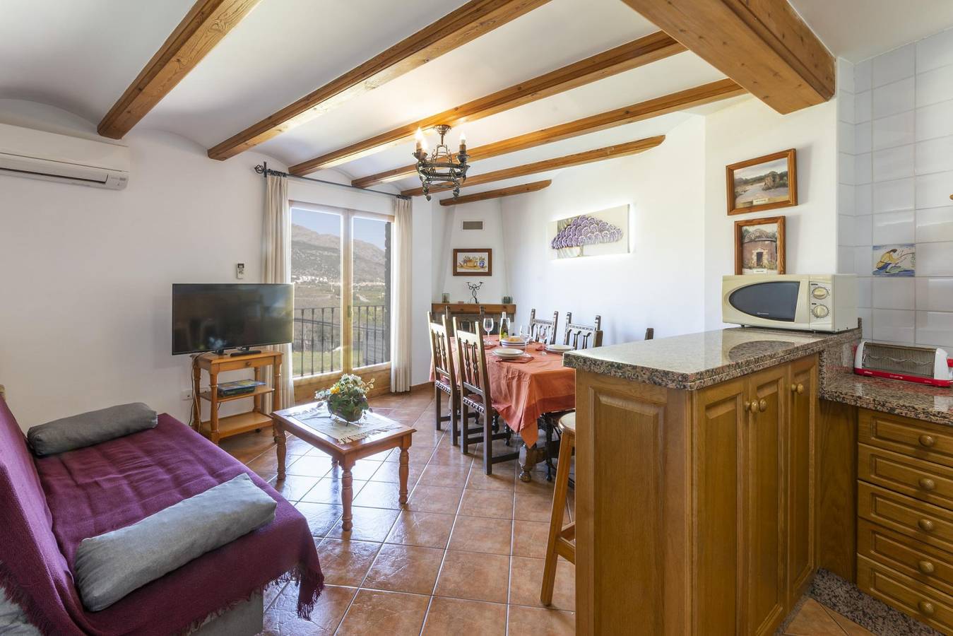 Apartamento vacacional entero, Carrebaix Iv - Apartamento rural con bonitas vistas y Wifi gratis. in Orba, Costa Blanca