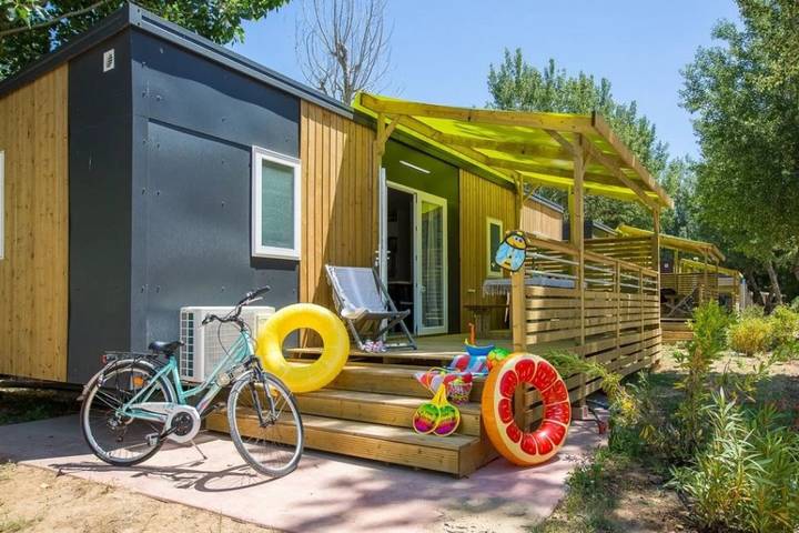 Camping pour 4 personnes, avec bassin pour enfant à Sérignan - 4