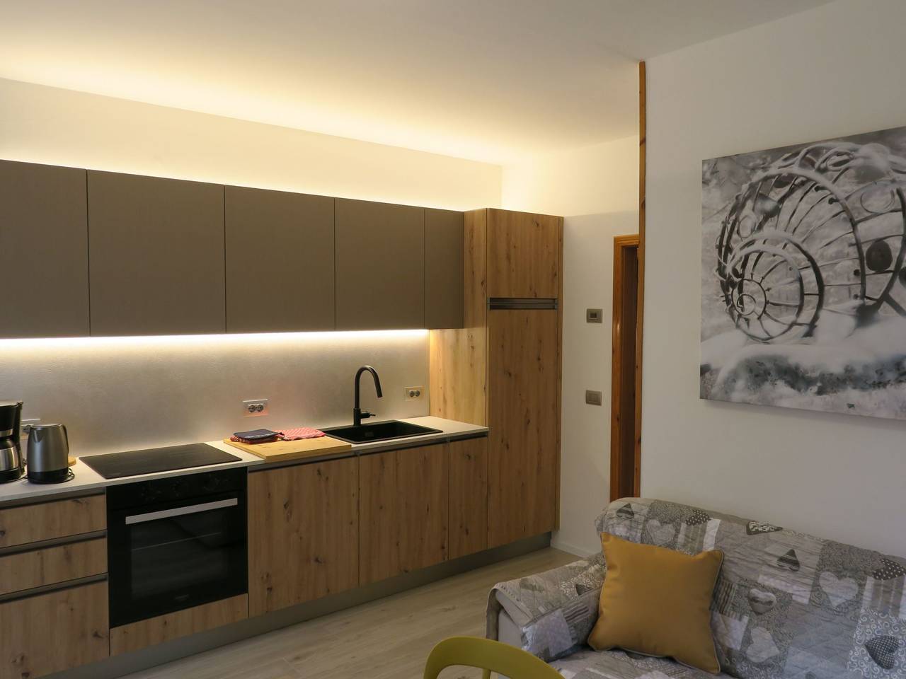 Ganze Wohnung, Erdgeschosswohnung mit möbliertem Garten in Pur, Ledro