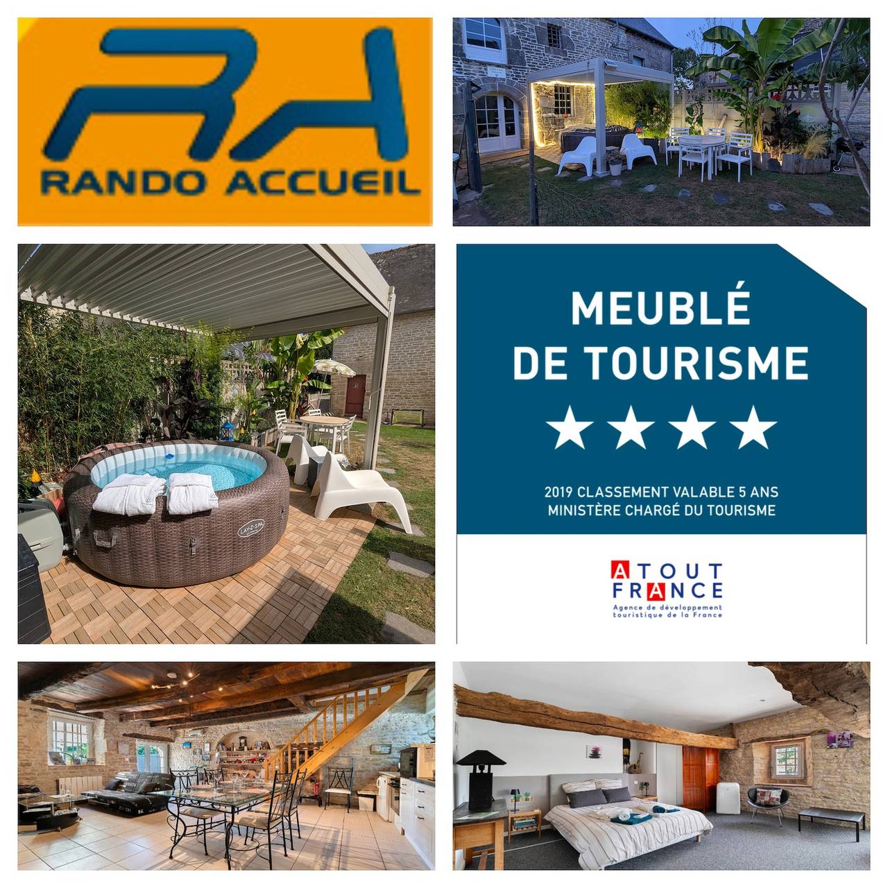Gîte Des Faluns: Spa, massaggi, terrazza privata, giardino, Wi-Fi a Tréfumel, Bretagna in Trefumel, Dinan e dintorni