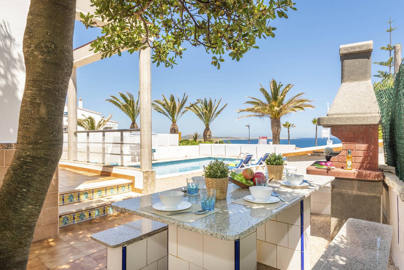 Villa Mar Azul in Arenal d'en Castell, Es Mercadal