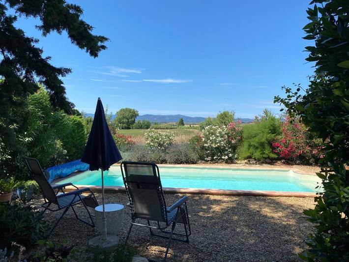 Maison de campagne pour 2 personnes, avec vue ainsi que piscine et jardin à Puichéric - 4