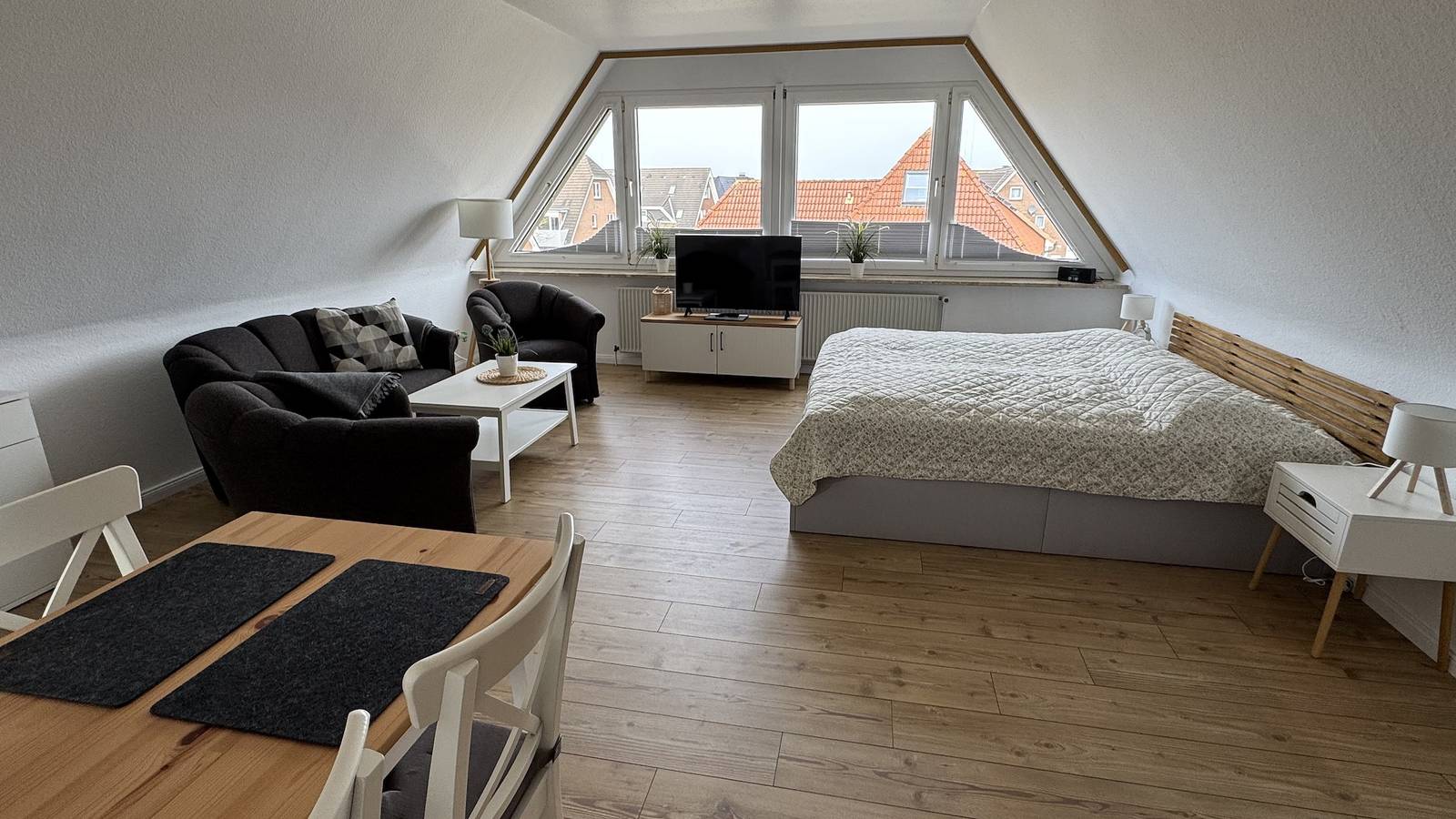 Ganze Ferienwohnung, Haus Nordlicht 2 - 1-Raum-Fewo in Büsum, Nordseeküste