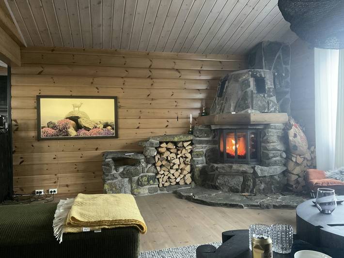 Hütte mit fantastischer Aussicht, Sauna und See in Sigdal