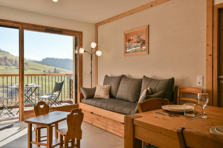 Holiday rental for 6 people, with balcony in Le Grand-Bornand