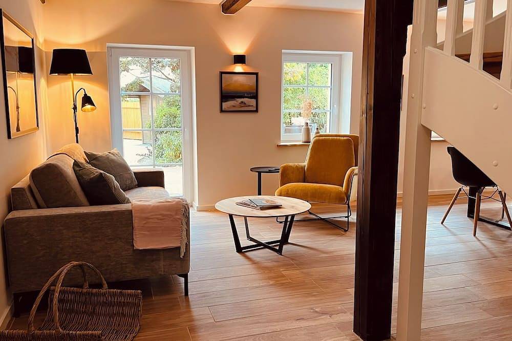 Ganze Wohnung, Ferienwohnung \"Reethaus L - Sommerhaus 54\" in Grödersby bei Arnis. in Grödersby, Kappeln & Umgebung