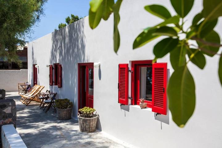 Gîte pour 4 personnes, avec balcon et vue à Perissa - 3