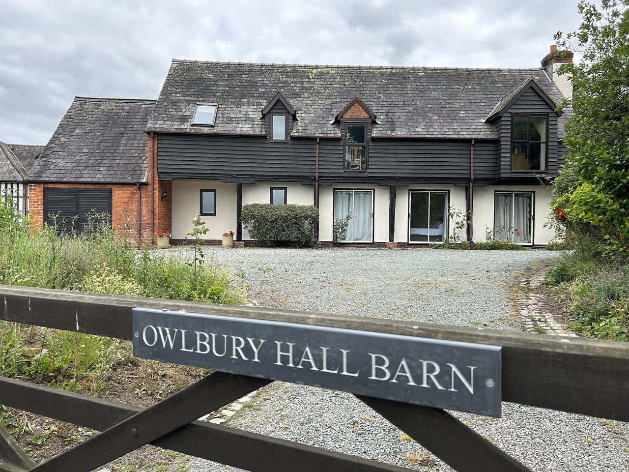 Owlbury Hall Barn in Shropshire Hills