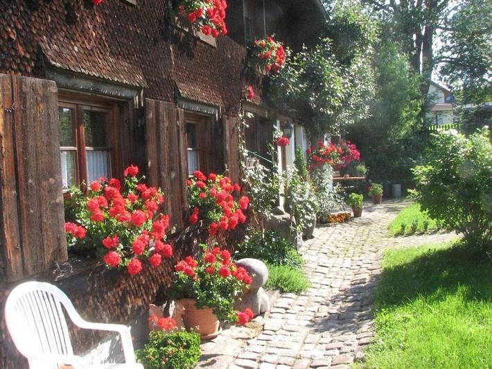 Ferienhaus für 3 Personen, mit Garten