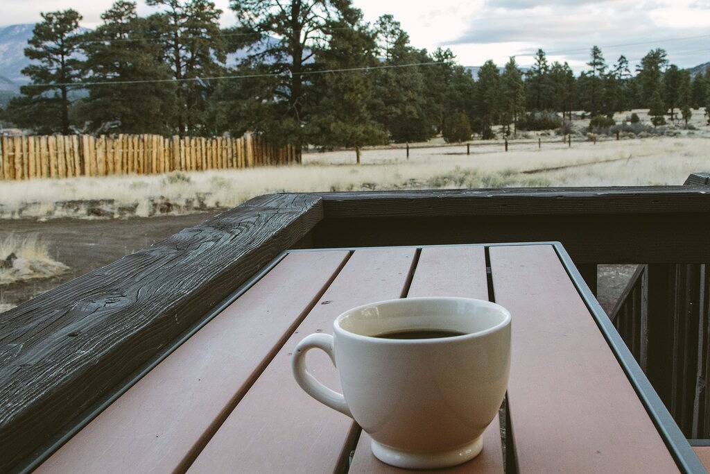 Tiny Mountain View Sauna Cabin auf 1. 5 Hektar im Coconino National Forest in Coconino Nationalwald