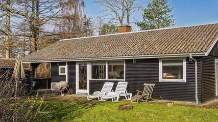 Ferienhaus für 5 Personen, mit Terrasse, mit Haustier in Kvie Sø