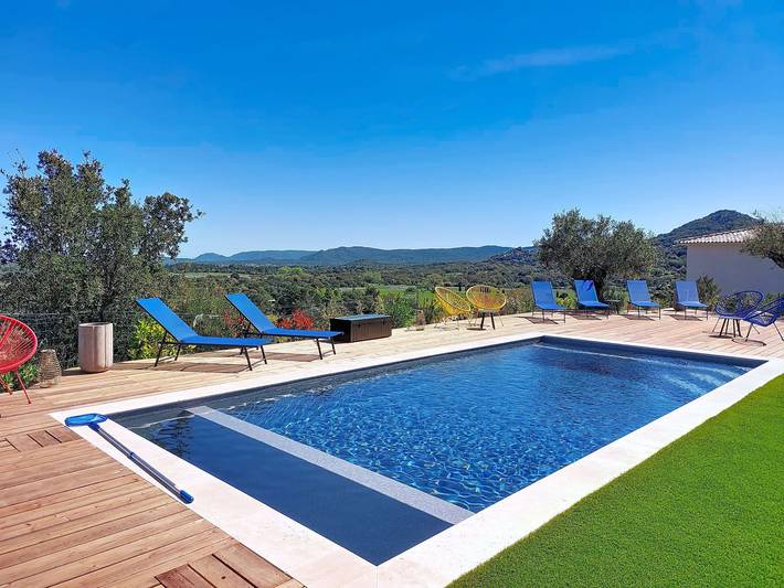 Maison de vacances pour 10 personnes, avec jardin et terrasse