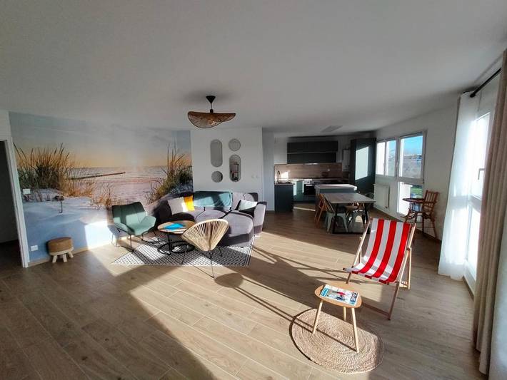 Appartement de vacances pour 6 personnes, avec vue