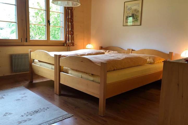 Appartement entier, Träumli Appartement/Fewo, Dusche oder Bad, Wc, 1 Schlafraum 2-Bett-Wohnung in Lenk im Simmental, Lenk