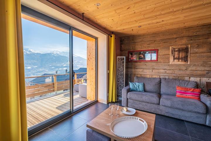 Gîte pour 6 personnes, avec terrasse dans Aime-la-Plagne - 3