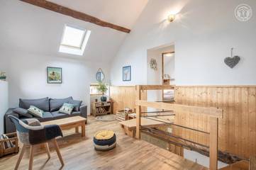 Gîte pour 6 personnes, avec sauna ainsi que jardin et vue à Ruffieux