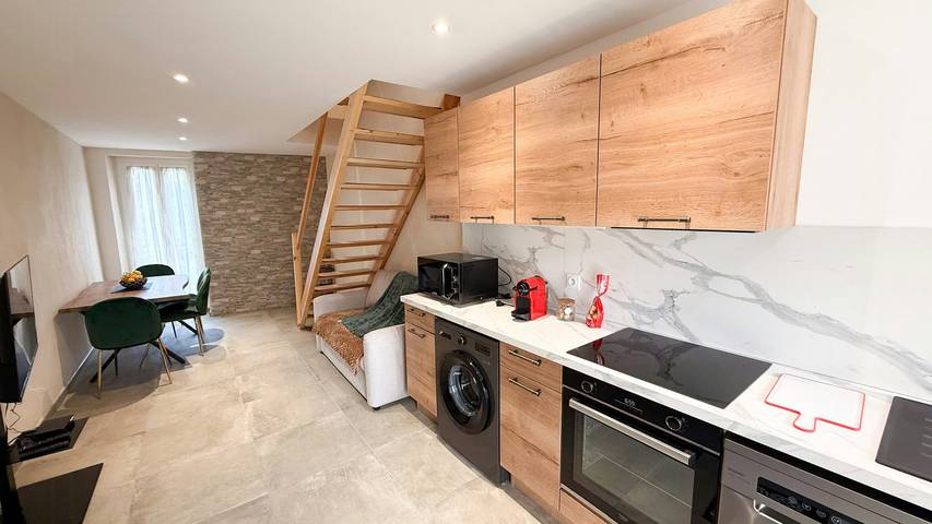 Location de vacances pour 4 personnes, avec jardin et terrasse, adapté aux familles à Borgo - 2