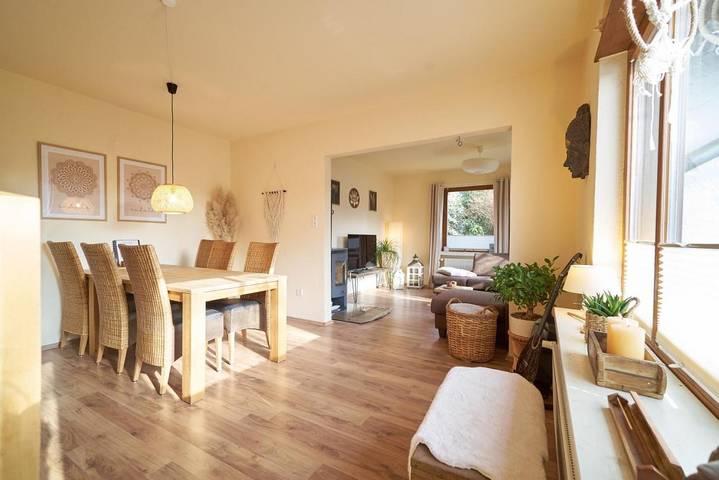 Ferienhaus für 6 Personen, mit Terrasse und Garten sowie Ausblick in Lemgo