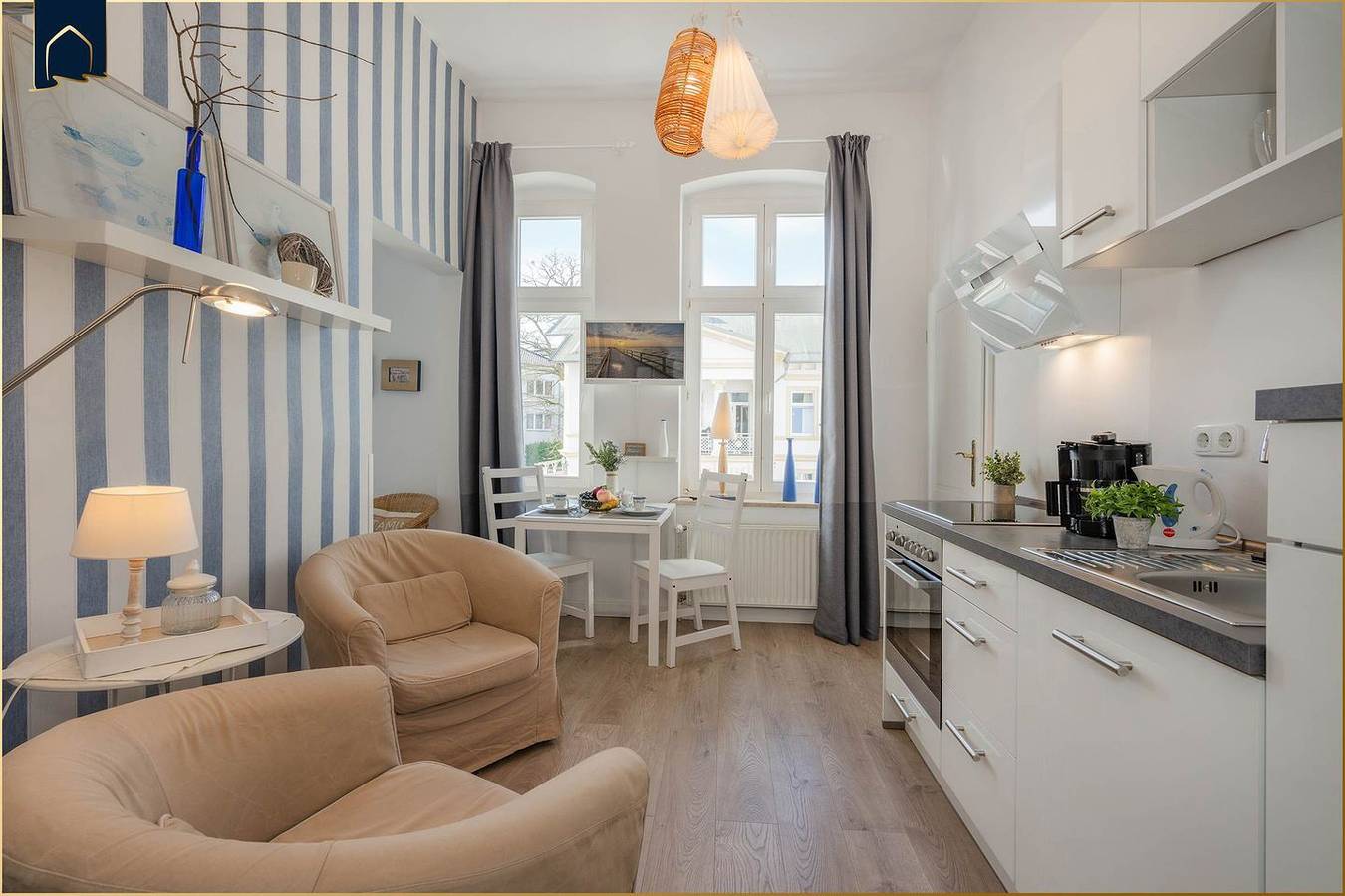 Ganze Wohnung, Moderne Ferienwohnung in Heringsdorf in Strandnähe mit Parkplatz in Seebad Heringsdorf, Heringsdorf