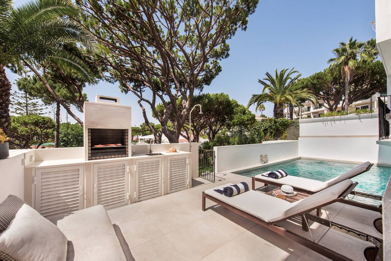 Ganze Wohnung, Apartment 'Florida' mit privatem Pool, Wlan und Klimaanlage in Vale do Lobo, Almancil