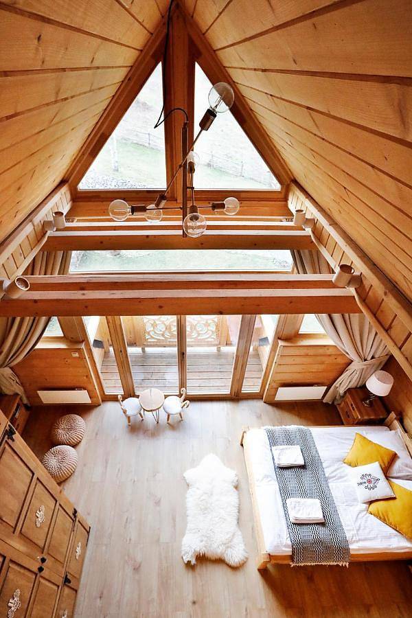 Gîte pour 6 personnes, avec Balcon et Terrasse ainsi que Jardin et Vue à Stryszawa - 4
