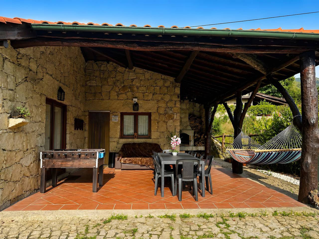 Ferienhaus 'Refúgio Da Nelinha' mit privatem Pool, Terrasse und Wlan in Rio Caldo, Gerês