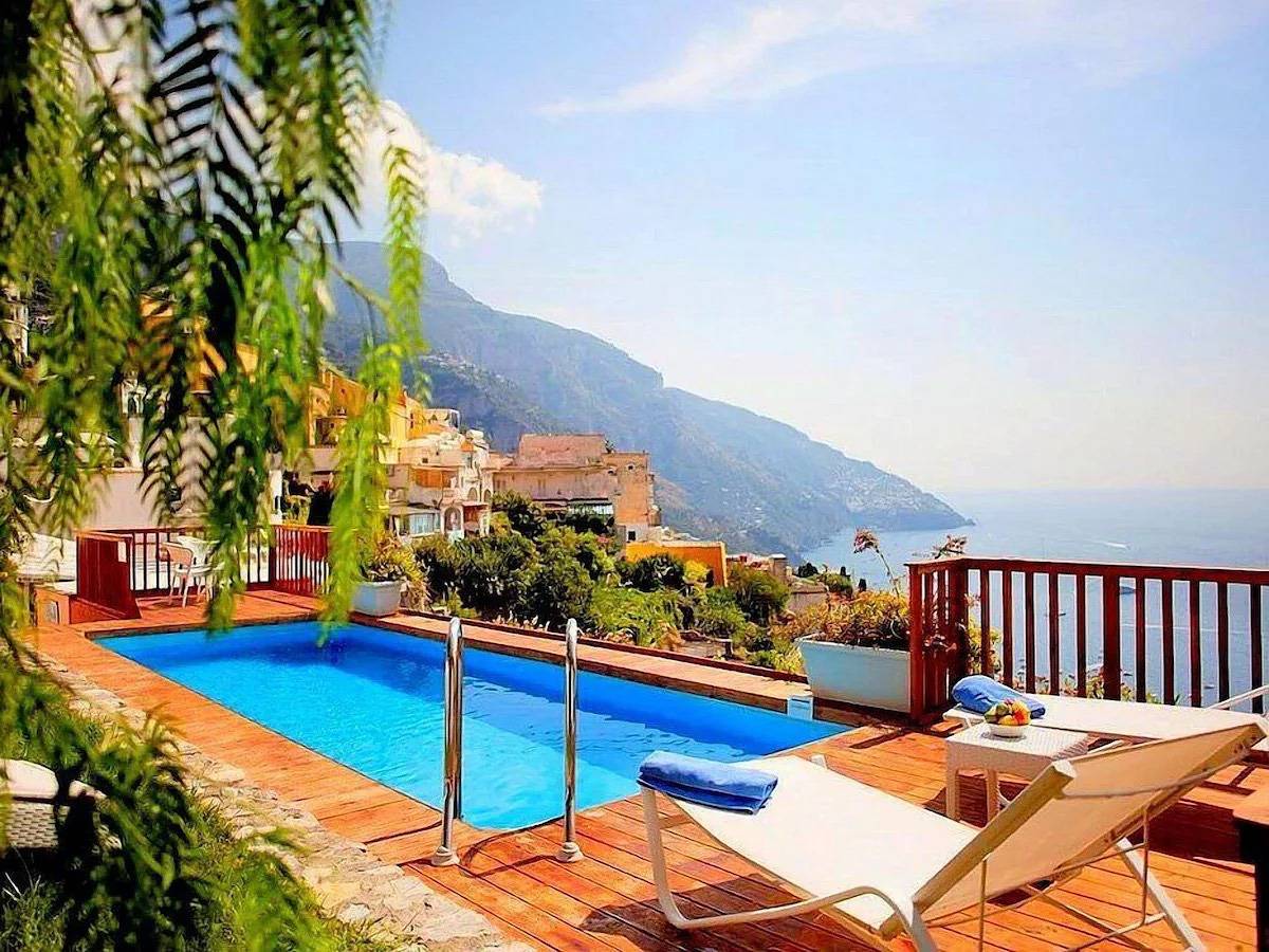 Villa for 10 People in Positano, Amalfi Coast