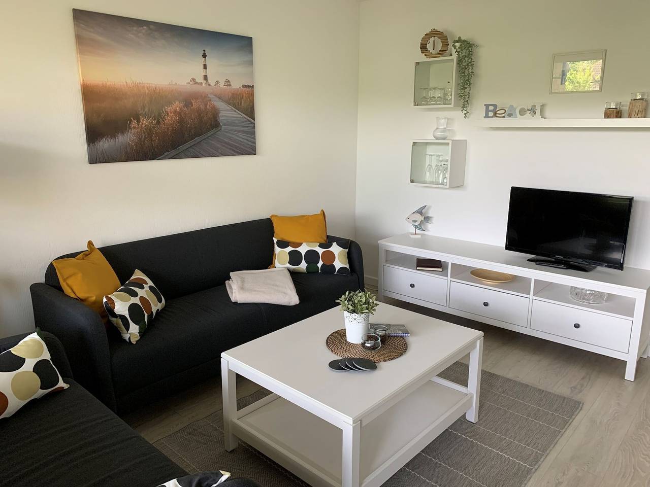 Ganze Wohnung, Apartment "Halvar" mit Balkon und Wifi in Maasholm-Bad, Maasholm