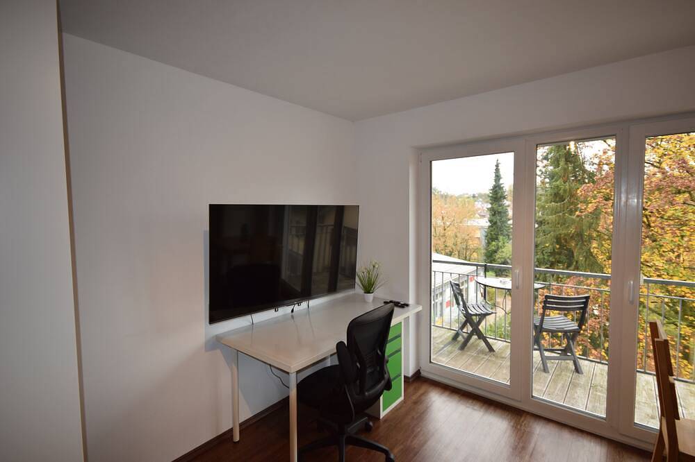 Ganze Wohnung, Apartment mit Balkon (1.3) | Parkplatz | Perfekt für Geschäftsreisende in Biberach an der Riß, Oberschwaben