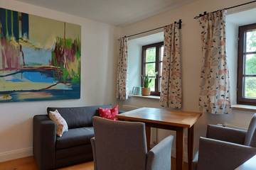 Ferienwohnung für 2 Personen, mit Garten in Seebruck