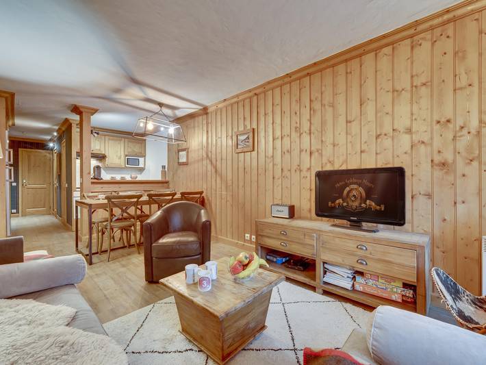 Ganze Wohnung, Komfortable Wohnung mit WLAN, Parkplatz, Südbalkon, mitten im Resort, nahe den Pisten
 in Val-d'Isère, Rutor-Gruppe