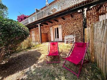 Gîte pour 3 personnes, avec jardin dans Zone nature des vieux salins d'Hyères