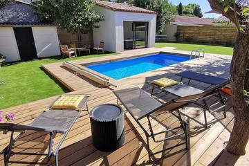 Gîte pour 6 personnes, avec jacuzzi ainsi que jardin et terrasse à Verzeille