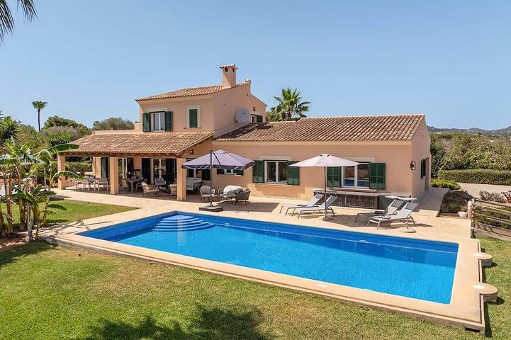 Finca mit Hund für 7 Personen, mit Haustier in Cala d'Or