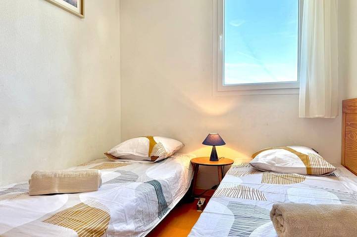 Ganze Wohnung, Le mazet des Cigales, 4 guests, Pool in Calvisson in Calvisson, Mittelmeerküste (Frankreich)