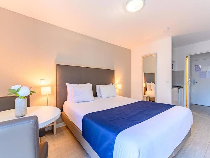 Appart’hôtel pour 2 personnes, animaux acceptés