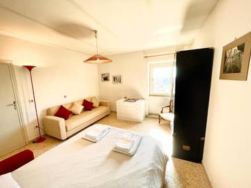 Gîte pour 3 personnes, avec vue et balcon, animaux acceptés à Tuscania