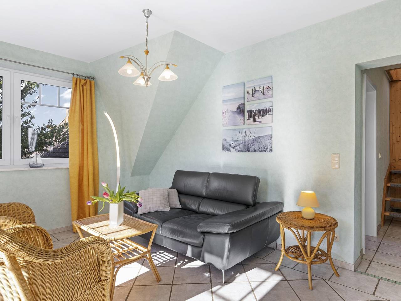 Ganze Wohnung, Gemütliche Ferienwohnung mit Balkon am Reiterhof in Timmendorf, Nordwestmecklenburg (Wismar und Umgebung)