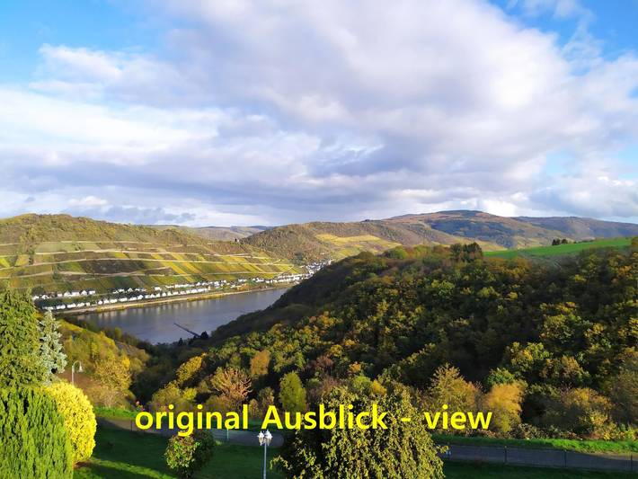 Ferienwohnung für 6 Personen, mit Balkon und Garten sowie Ausblick in Bacharach - 2