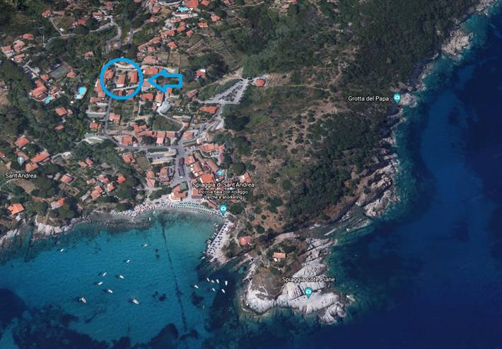 Location de vacances pour 5 personnes, avec Terrasse et Jardin à Sant'Andrea