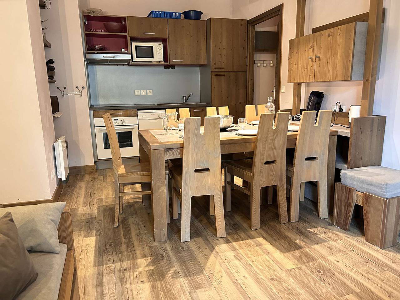 Apartamento entero, Amplio 4 piezas en Risoul 1850, 8 plazas, cerca de pistas in Station de Risoul, Risoul