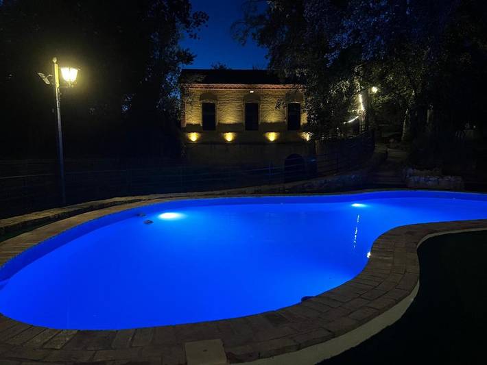 Casa rural para 11 personas, con piscina y jardín, Se admiten mascotas en Las Villas - 4