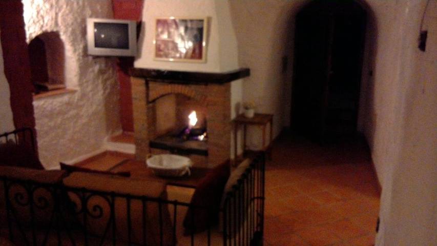 Hôtel pour 7 personnes, avec vue ainsi que jardin et piscine, animaux acceptés à Guadix - 4