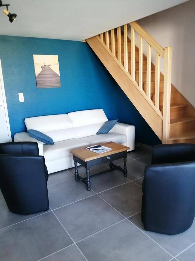 Maison de vacances pour 6 personnes, avec Terrasse et Vue à Bricqueville-sur-Mer