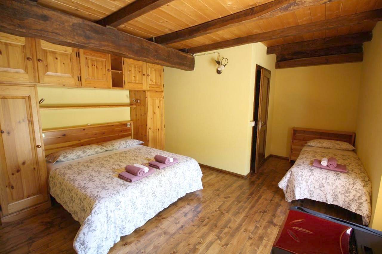 Double or Twin Room with Mountain View in Bettola, Apennin Parmensan