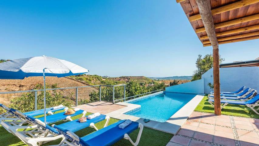 Finca für 11 Personen, mit Pool und Balkon/Terrasse, mit Haustier in Vélez-Málaga